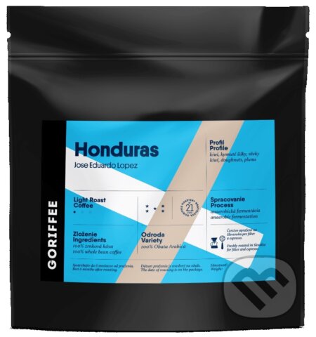 Honduras Jose Lopez Anaerobic 1 kg, Goriffee, 2020