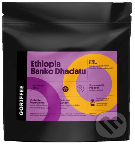 Ethiopia Banko Dhadatu Washed 1 kg, Goriffee, 2020