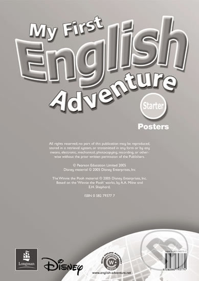 My First English Adventure Starter Posters - Mady Musiol , M Villarroel, Pearson, 2005