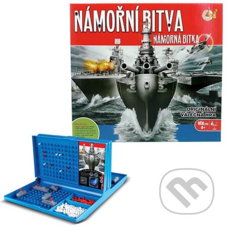 Námořní bitva - hra z kategorie Domino, hlavolamy
