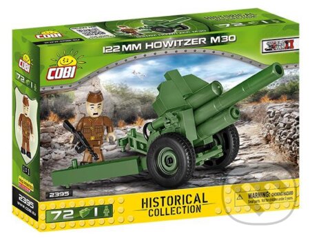 Stavebnice COBI - II WW Howitzer M-30, Magic Baby s.r.o., 2020