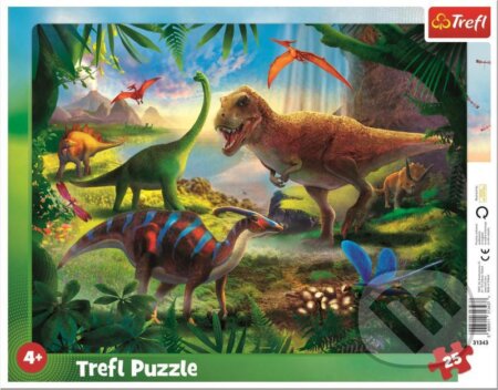 Dinosauři - puzzle z kategorie Maxi dílky