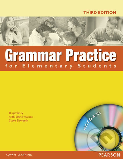 Grammar Practice for Elementary Students´ Book w/ CD-ROM Pack (no key) - Steve Elsworth, Elaine Walker, Pearson, Longman, 2007