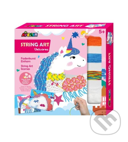 Provázková dílnička - Jednorožec - hra z kategorie Vzdělávací hry