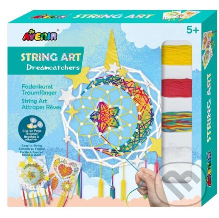 Provázková dílnička - Lapač snů - hra z kategorie Vzdělávací hry