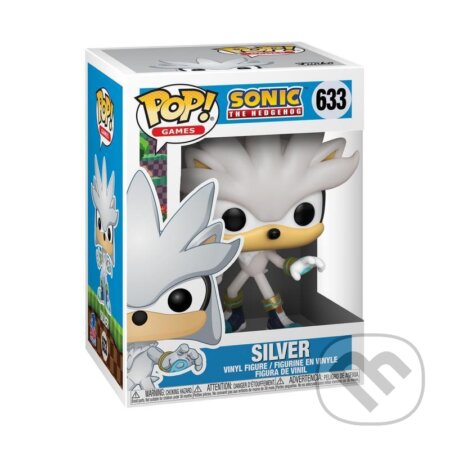 Funko POP Games: Sonic 30th - Silver the Hedgehog (Funko). Funko, 2020