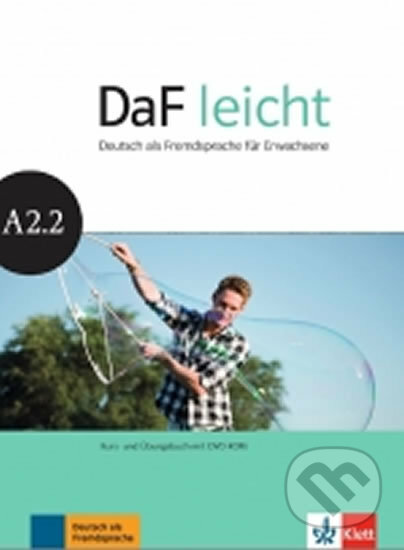 DaF leicht A2.2 – Kurs/Arbeitsbuch + DVD-Rom, Klett, 2017