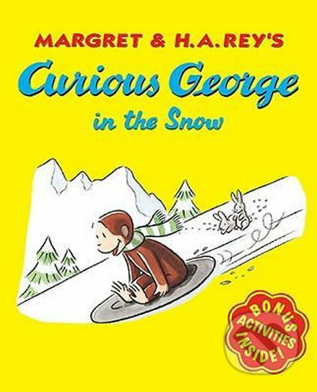 Curious George in the Snow - H.A. Rey, Houghton Mifflin, 1998