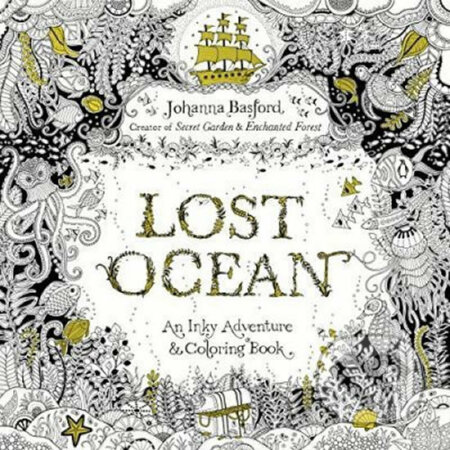 Lost Ocean - Johanna Basford, Penguin Books, 2015
