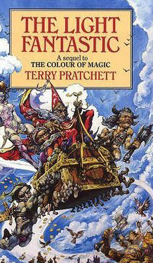 The Light Fantastic - Terry Pratchett, Corgi Books, 1986