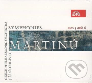 Bohuslav Martinu: Bohuslav Martinu - Symfonie C. 5, 6 - Bohuslav Martinu, Supraphon, 2009