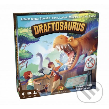 Draftosaurus - Antoine Bauza, Corentin Lebrat, Ludovic Maublanc, REXhry, 2021