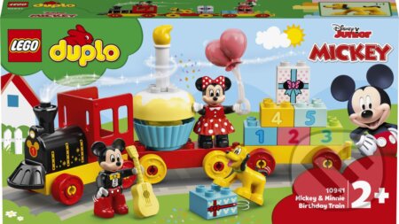 Narodeninový vláčik Mickeyho a Minnie, LEGO, 2021