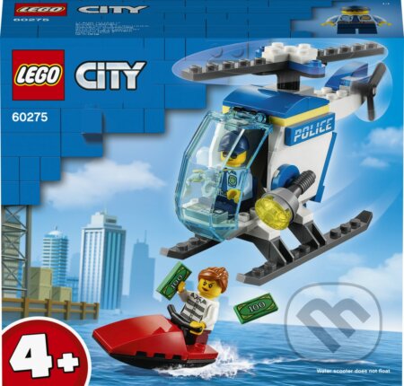 Policajný vrtuľník, LEGO, 2021