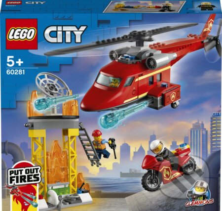 Hasičský záchranný vrtuľník, LEGO, 2021