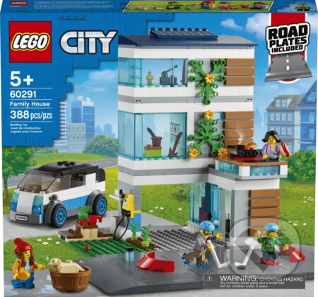 Moderný rodinný dom, LEGO, 2021