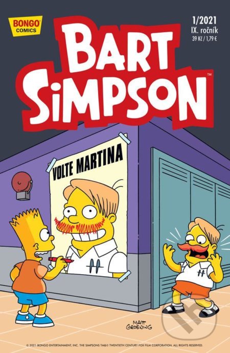 Simpsonovi - Bart Simpson 1/2021, Crew, 2021
