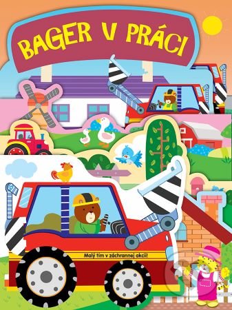 Bager v práci - leporelo (Malý tím v záchrannej akcii) - kniha z kategorie Pohádky