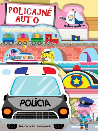 Policajné auto - leporelo, Foni book, 2020