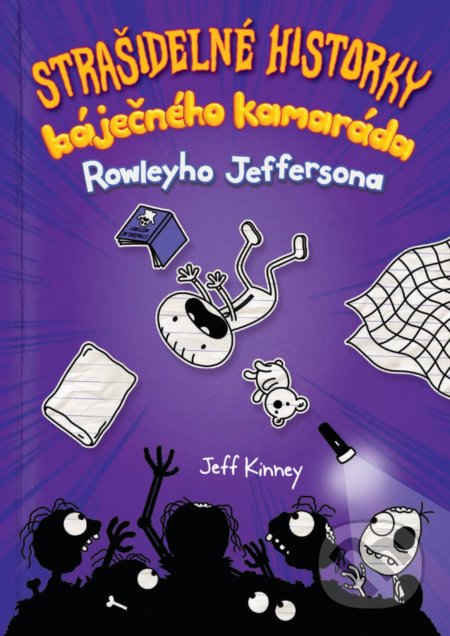Strašidelné historky báječného kamaráda Rowleyho Jeffersona - Jeff Kinney, Jeff Kinney (ilustrátor), CooBoo CZ, 2021