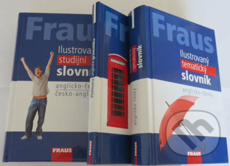 FRAUS komplet 3 v 1 Anglický jazyk (Ilustrovaný tematický slovník, Ilustrovaný studijní slovník, Přehled gramatiky), Fraus, 2016