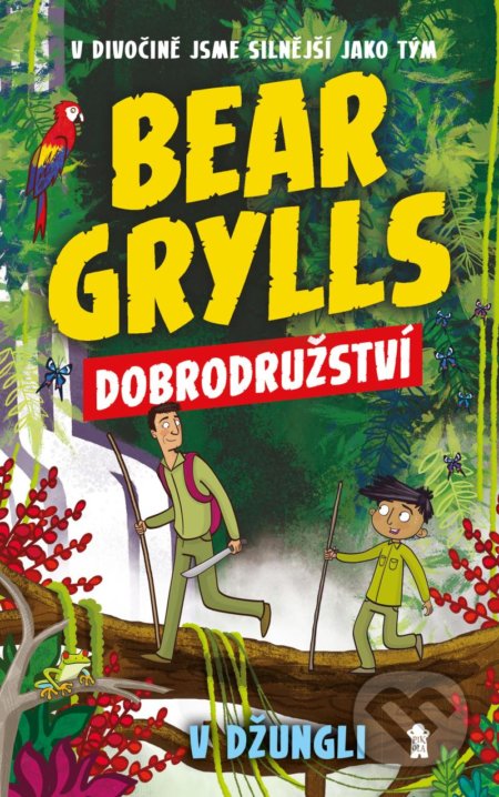 Bear Grylls: Dobrodružství v džungli - Bear Grylls, Emma McCannová (ilustrátor), Pikola, 2021
