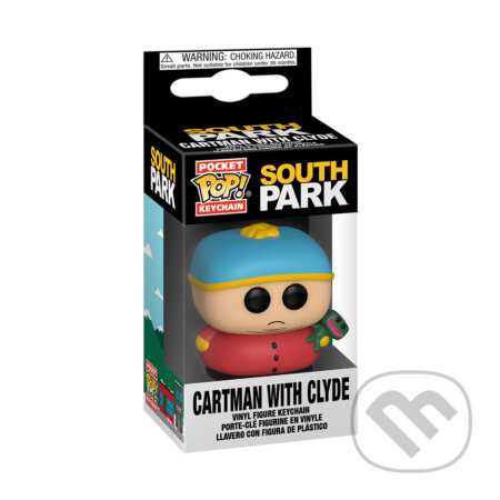 Klíčenka Funko POP! Keychain: South Park S3 - Cartman w/Clyde, Magicbox, 2021