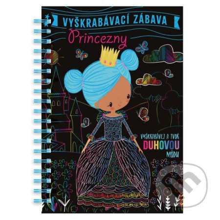 Vyškrabávací zábava: Princezny - kniha z kategorie Omalovánky, vystřihovánky, papír
