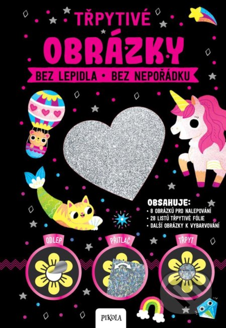 Třpytivé obrázky - kniha z kategorie Úkoly pro děti