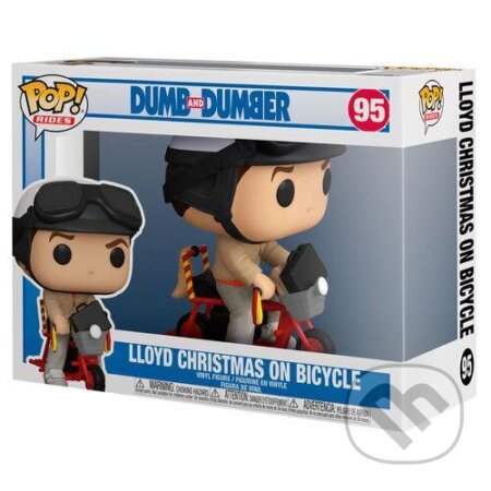 Funko POP Ride: Dumb & Dumber - Lloyd w/Bicycle, Funko, 2021