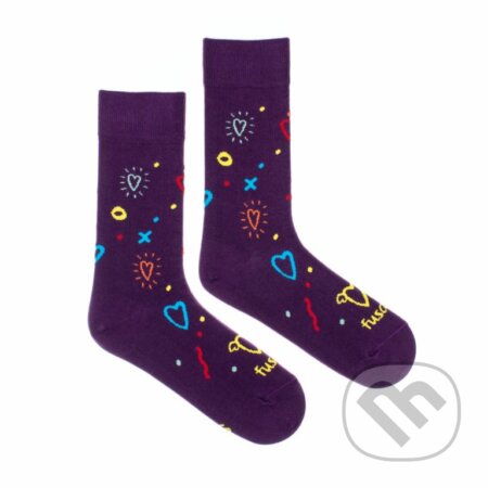 Ponožky Osemdesiatky S (Unisex veľkosť S (veľkosť 35-38))