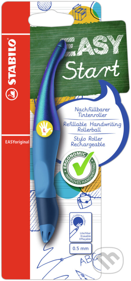 STABILO EASYoriginal Holograph Edition v modrej farbe L