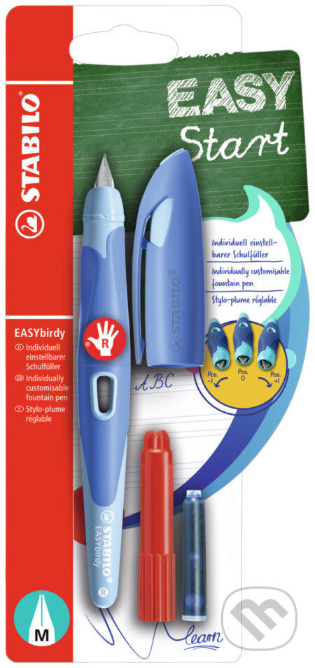 STABILO EASYbirdy Pastel Edition v modrej / svetlo modrej farbe P