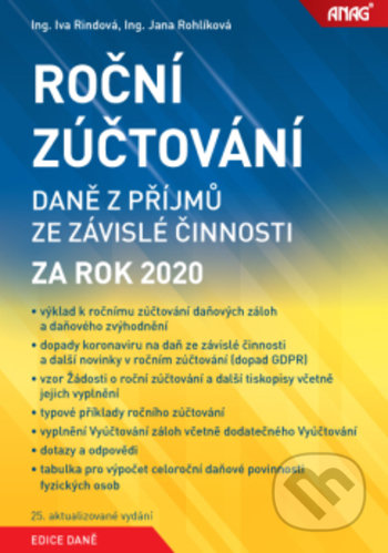 Roční zúčtování daně z příjmů ze závislé činnosti za rok 2020 - kniha z kategorie Daně