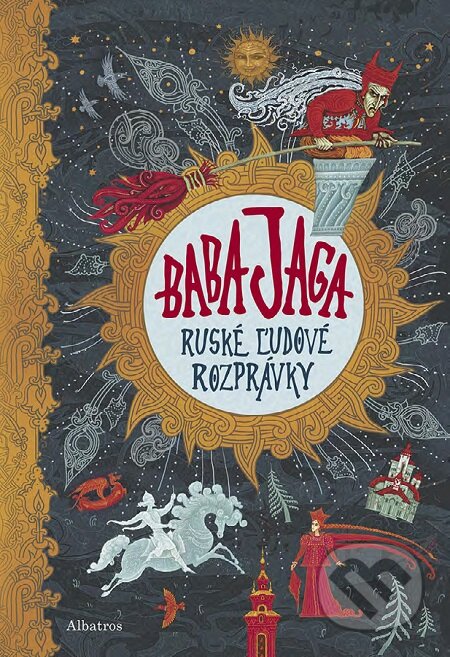 Baba Jaga - Ruské ľudové rozprávky - Olga Zakis (ilustrátor), Fragment, 2020