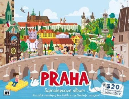 Praha - Samolepkové album, Jiří Models, 2021