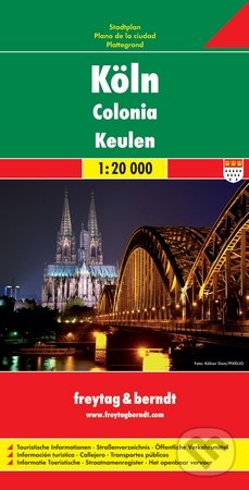 Kolín 1:20 000, freytag&berndt, 2012
