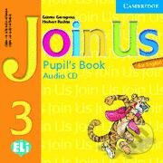 Obálka – Join Us for English 3 (Audio CD)