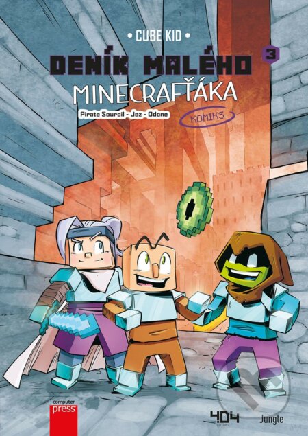 Deník malého Minecrafťáka: komiks 3 - Kid Cube, Computer Press, 2021