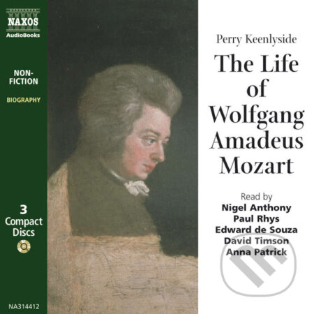 The Life of Mozart (EN) - Perry Keenlyside, Naxos Audiobooks, 2019