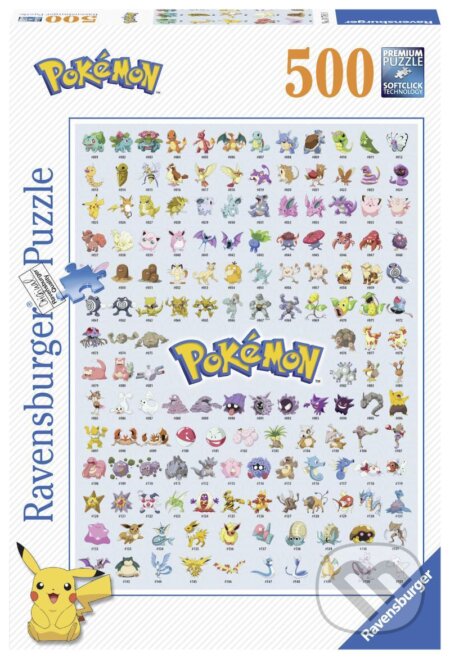 Prvních 151 Pokémonů, Ravensburger, 2021