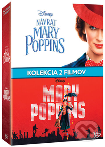 Mary Poppins S.E. - edice k 45. výročí + Mary Poppins se vrací - Rob Marshall, Magicbox, 2019