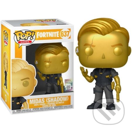 Funko POP Games: Fortnite - Midas (limited Metallic Edition), Funko, 2021