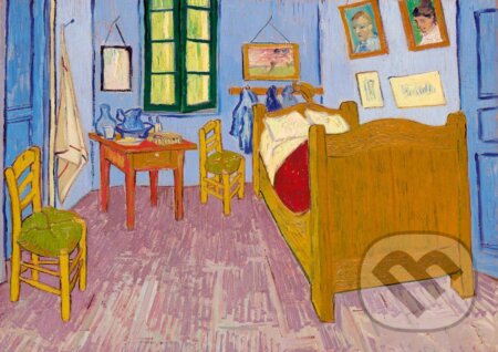 Vincent Van Gogh - Bedroom in Arles, 1888 - puzzle z kategorie Umělecké