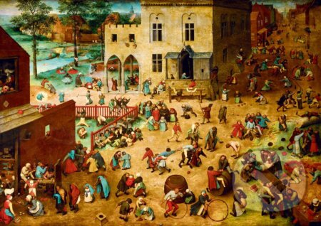 Pieter Bruegel the Elder - Children&#039;s Games, 1560, Bluebird, 2021