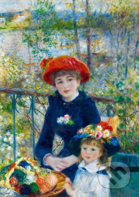 Renoir - Two Sisters (On the Terrace), 1881 - puzzle z kategorie Umělecké
