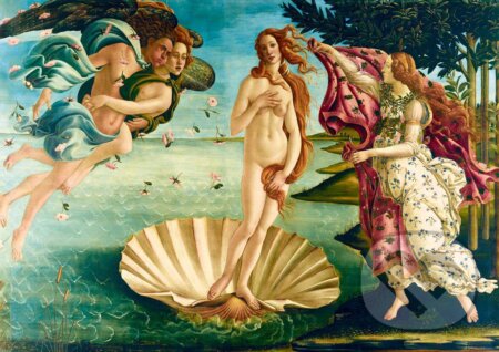 Botticelli - The birth of Venus, 1485, Bluebird, 2021