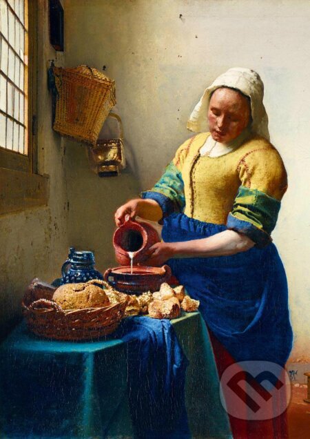 Vermeer- The Milkmaid, 1658, Bluebird, 2021