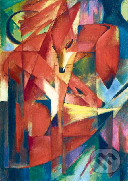 Franz Marc - The Foxes, 1913, Bluebird, 2021