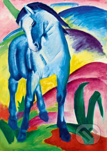 Franz Marc - Blue Horse I, 1911 - puzzle z kategorie Umělecké
